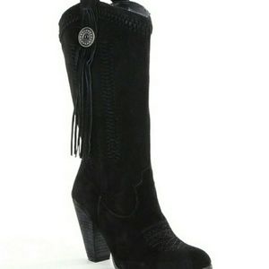 Reba Fringe Boots